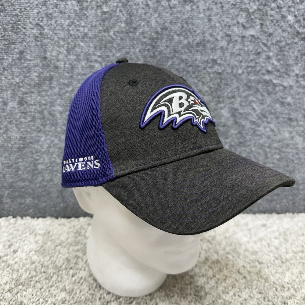 New Era Baltimore Ravens strapback adjustable Hat Cap Purple/Gray 9forty